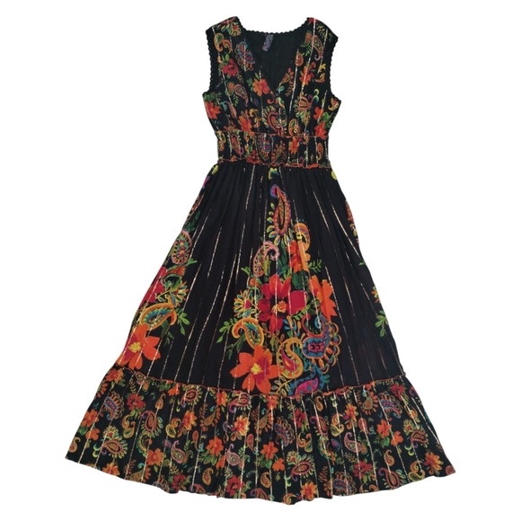 Anthropologie Me 2 Magic Colorful Maxi Dress - Picture 4 of 13